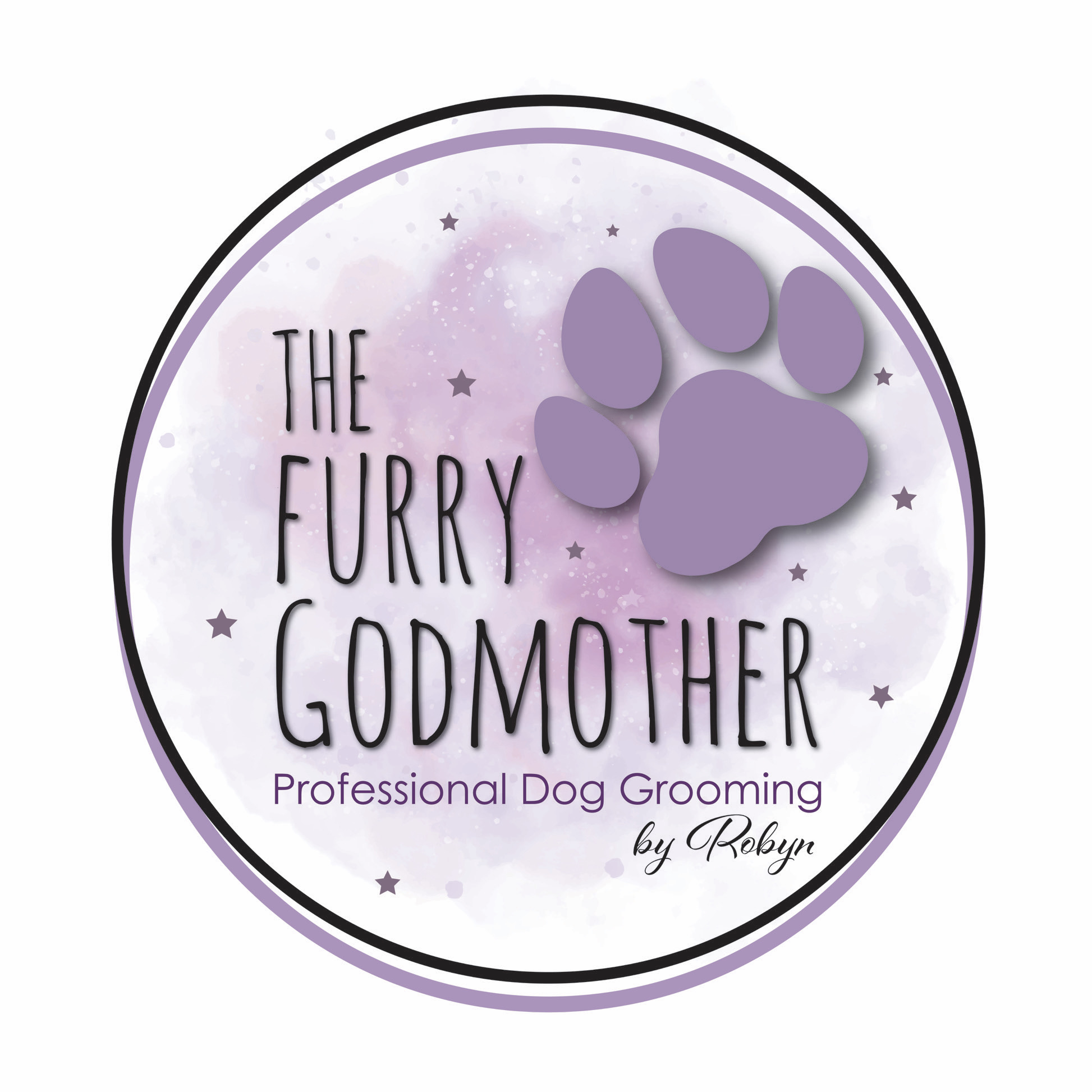The Furry Godmother Grooming logo