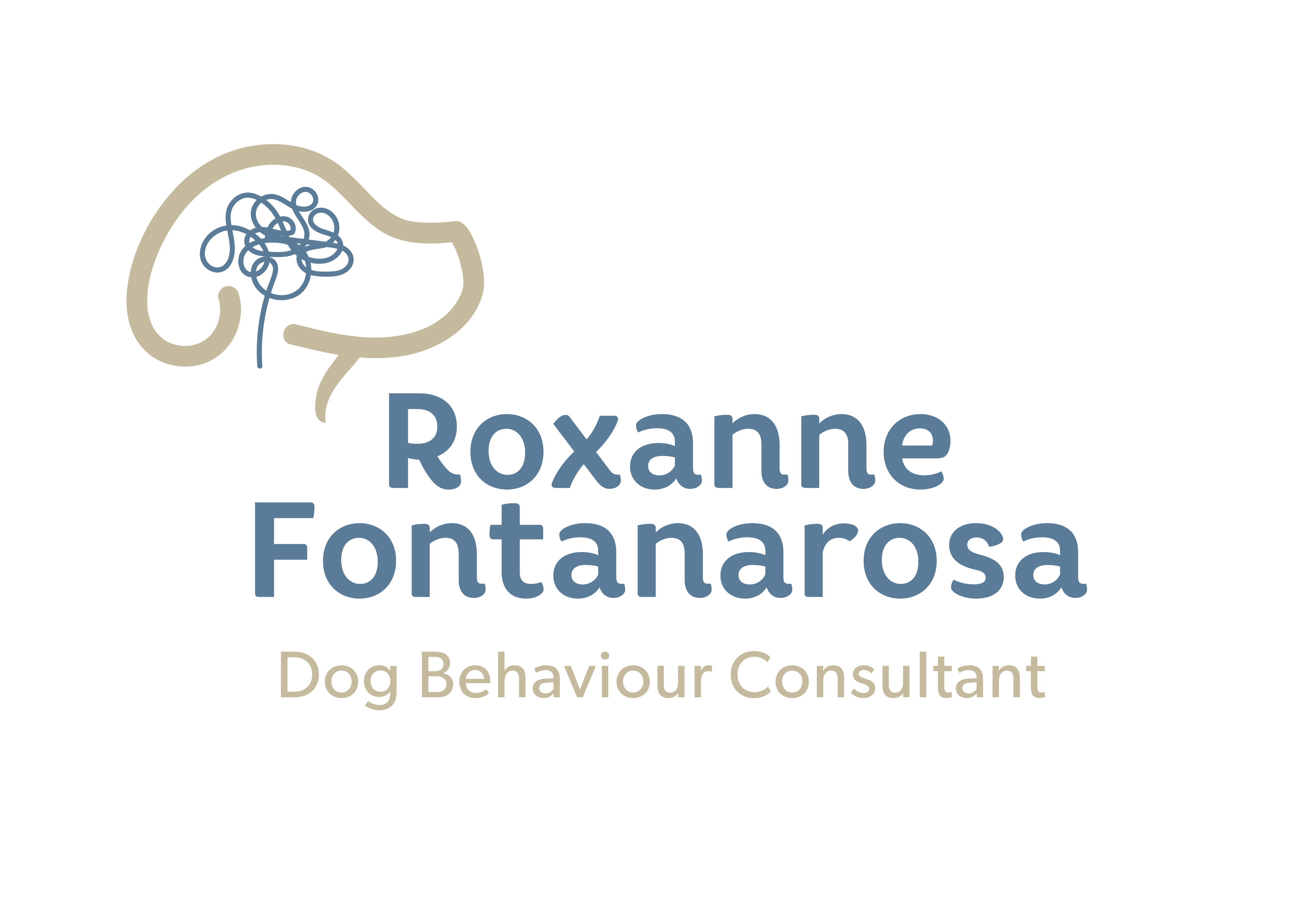Roxanne Fontanarosa Dog Behaviour Consultant logo